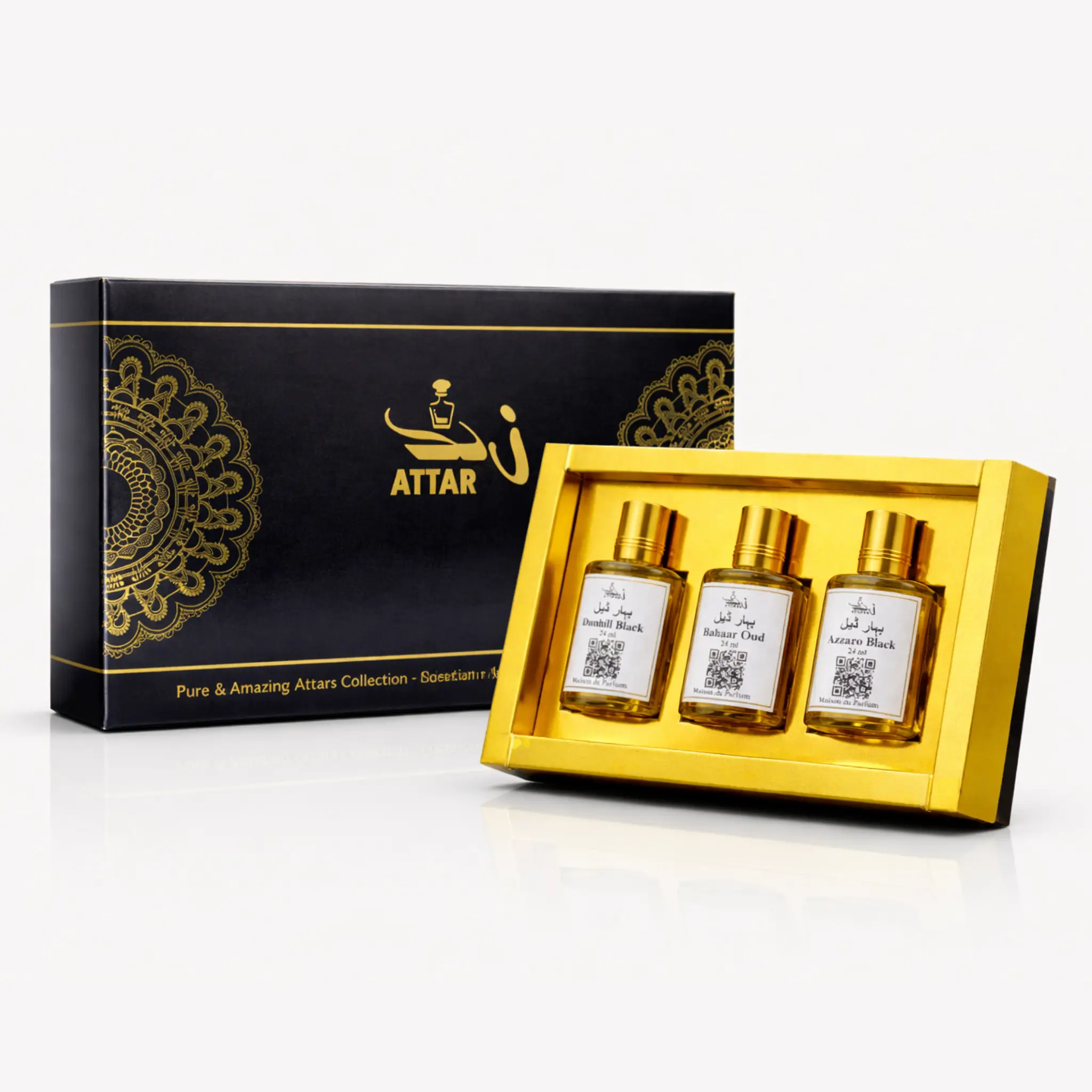 Bahaar Deal 3 Premium 24ml Attars Zaid Attar Wale Inspired Perfume By Zaid Attar Wale